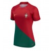 Damen Fußballbekleidung Portugal Heimtrikot WM 2022 Kurzarm
